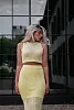 Костюм топ и юбка oversize