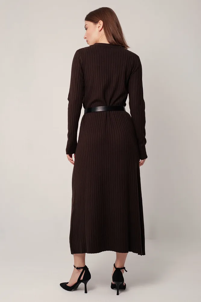 Платье oversize с ремнем