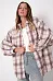Рубашка в клетку oversize