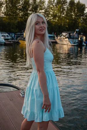 Сарафан из хлопка