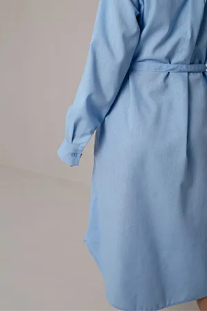 Льняное платье