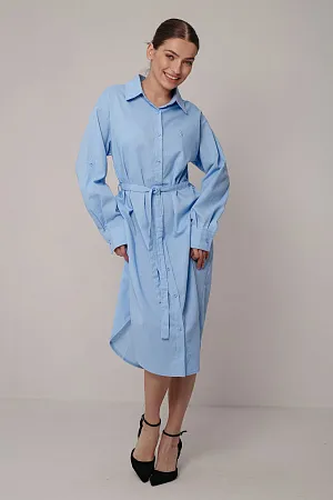 Льняное платье