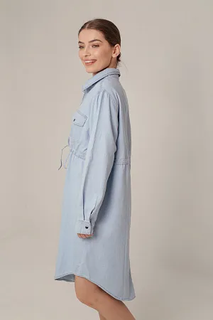 Платье джинсовое oversize