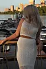 Костюм топ и юбка oversize