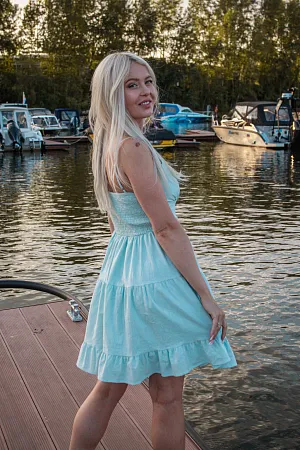 Сарафан из хлопка