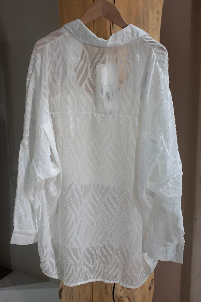 Комплект рубашка и топ oversize