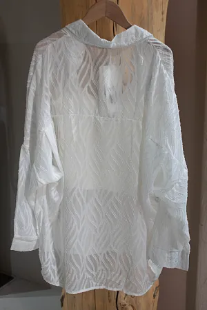 Комплект рубашка и топ oversize