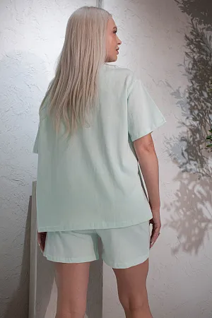 Костюм oversize футболка и шорты