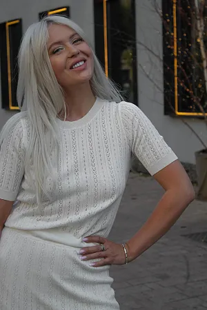 Костюм футболка и юбка oversize