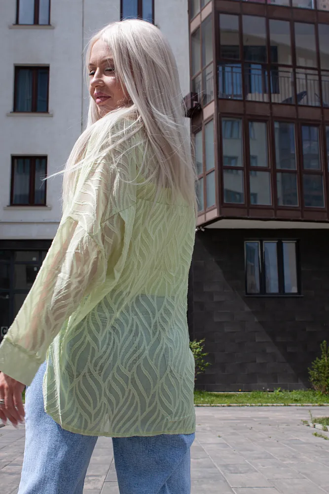 Комплект рубашка и топ oversize