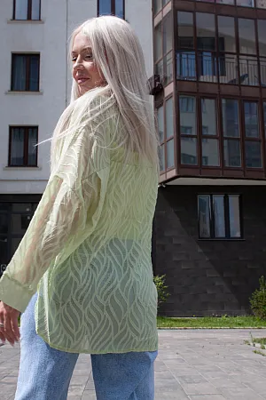 Комплект рубашка и топ oversize