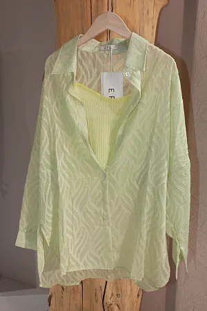 Комплект рубашка и топ oversize