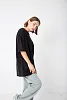 Футболка oversize свободного кроя из хлопка 