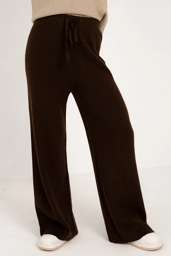 Брюки oversize утепленные