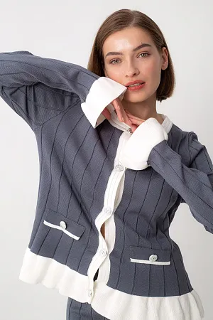 Костюм с юбкой oversize