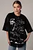 Футболка oversize с пайетками