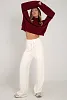 Брюки oversize утепленные