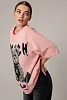 Футболка oversize с принтом мишки