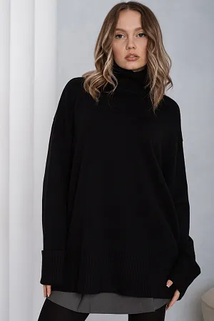 Удлиненный свитер oversize