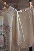 Костюм oversize футболка и шорты