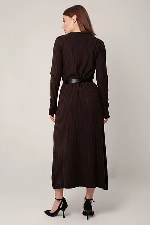 Платье oversize с ремнем