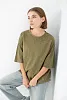Футболка oversize свободного кроя из хлопка 