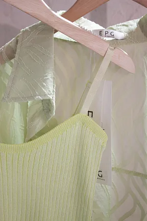 Комплект рубашка и топ oversize