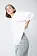 Футболка oversize свободного кроя из хлопка 