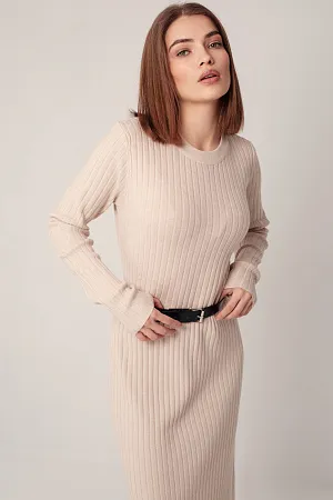 Платье oversize с ремнем