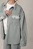 Рубашка джинсовая oversize
