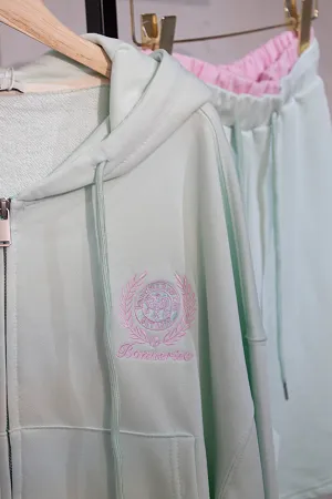 Костюм oversize свитшот и шорты