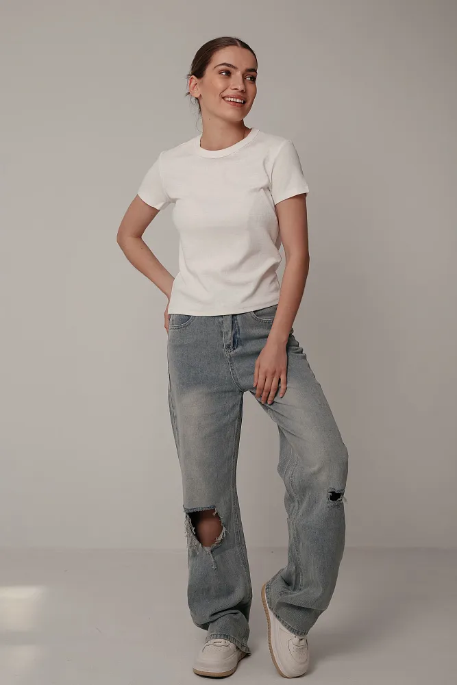 Футболка базовая oversize