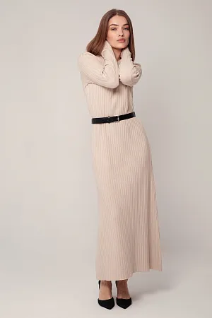 Платье oversize с ремнем