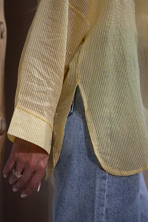 Комплект oversize рубашка и топ