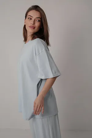 Костюм футболка и брюки oversize