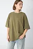 Футболка oversize свободного кроя из хлопка 