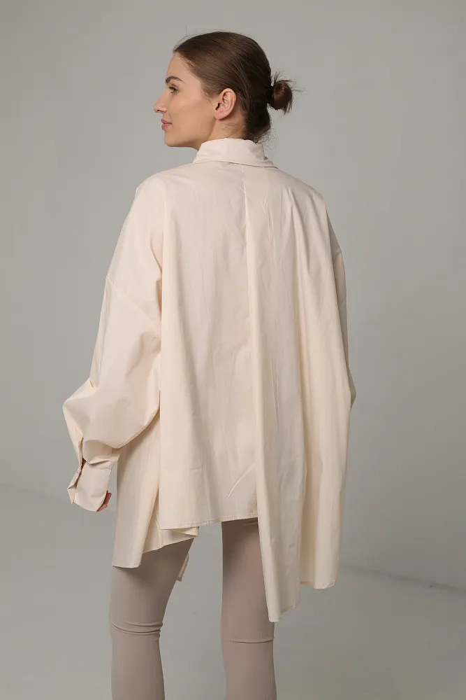 Рубашка из хлопка oversize