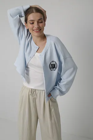 Хлопковый свитшот oversize