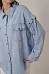 Рубашка джинсовая oversize