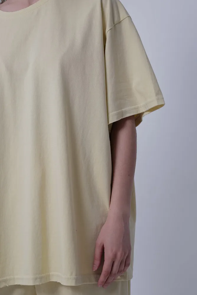 Костюм футболка и брюки oversize