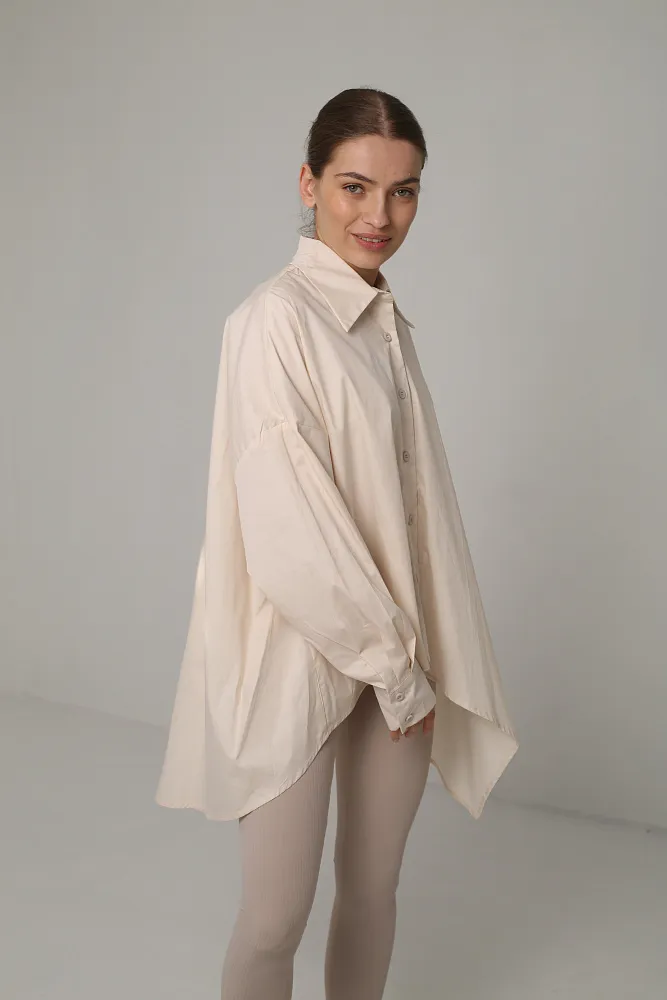 Рубашка из хлопка oversize