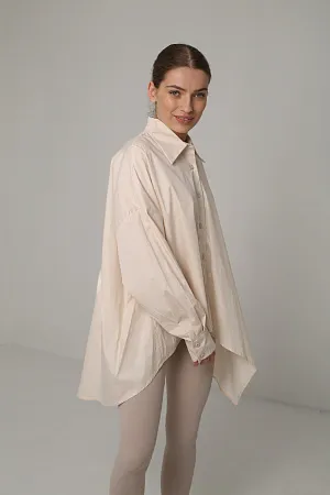 Рубашка из хлопка oversize