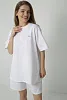 Костюм футболка и шорты oversize