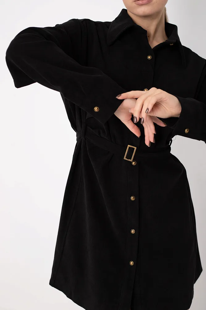 Платье с ремнем oversize