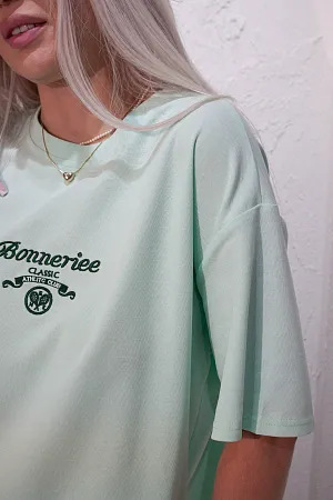 Костюм oversize футболка и шорты