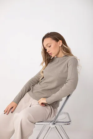 Джемпер базовый oversize