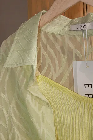 Комплект рубашка и топ oversize
