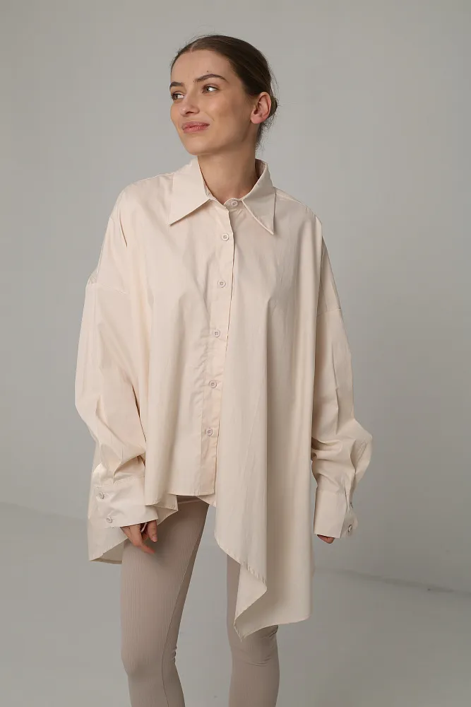 Рубашка из хлопка oversize