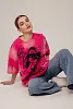 Футболка oversize с пайетками