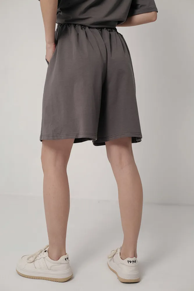 Костюм футболка и шорты oversize